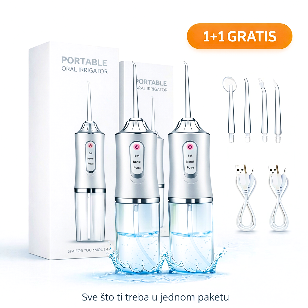 Oralni irigatori  1+1 GRATIS