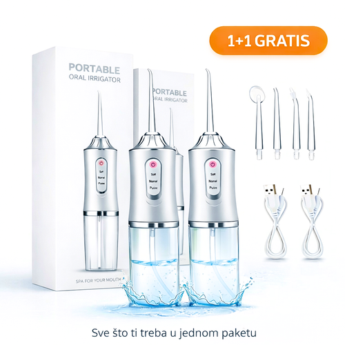 Oralni irigatori  1+1 GRATIS