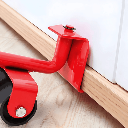 Transportni set sa valjcima za nameštaj omogućava lako premeštanje i organizaciju prostora